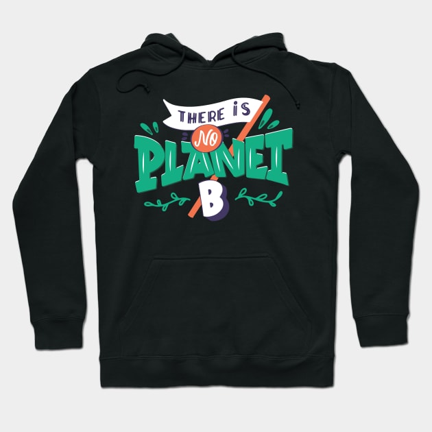 Typographic Planet Hoodie by Shop Ovov